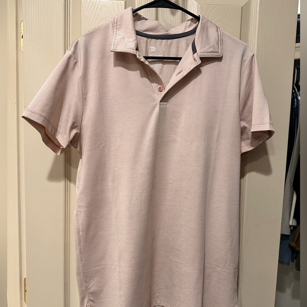 All in Motion Light Pink Polo Shirt